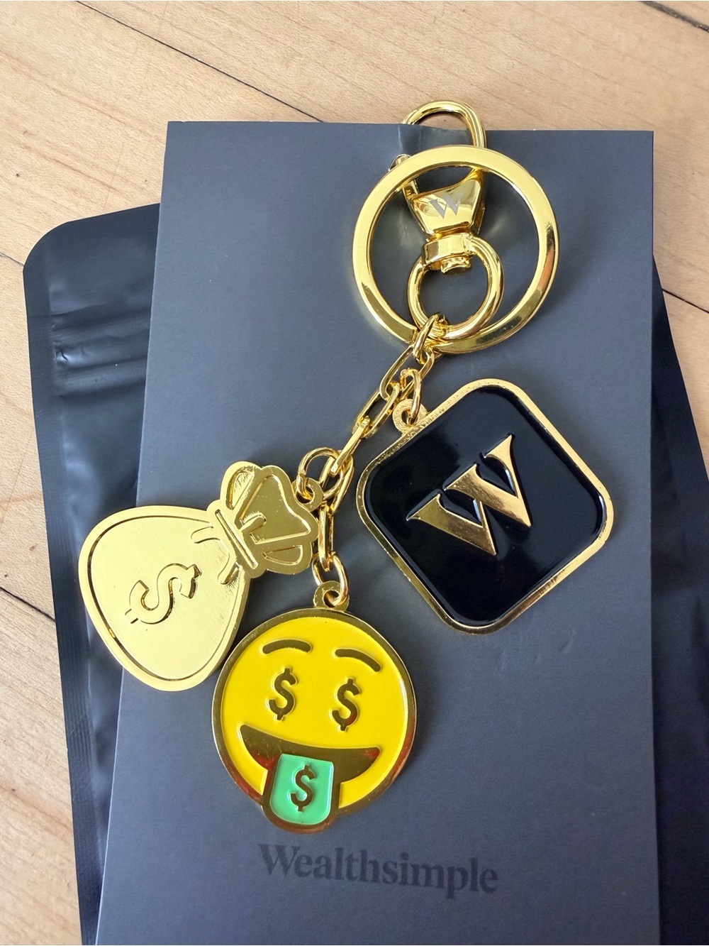 BNIB Wealthsimple Keychain